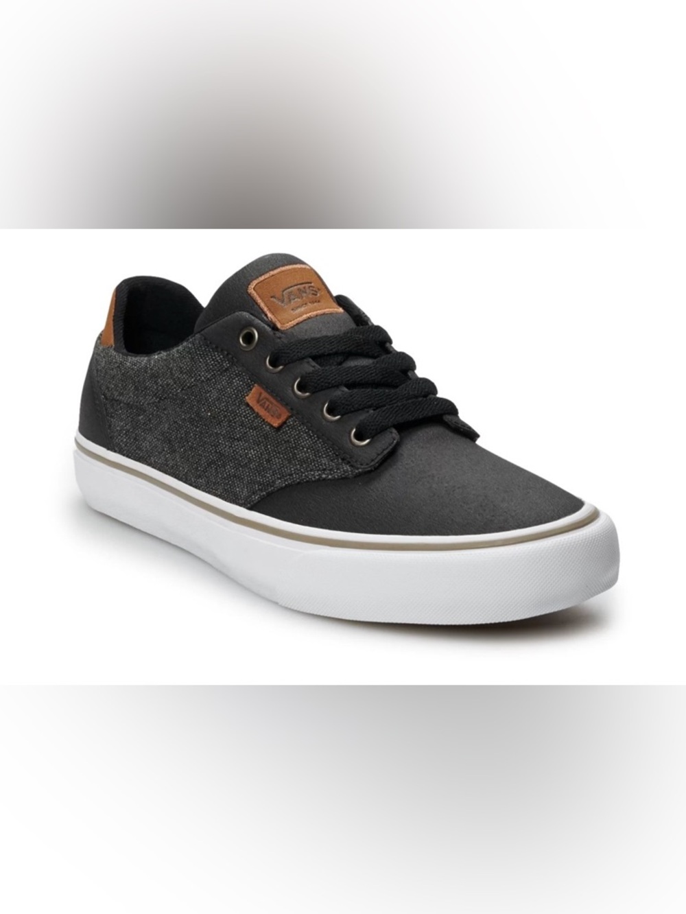Vans® Atwood DX Black Daschund Men's Shoes Size 10.5